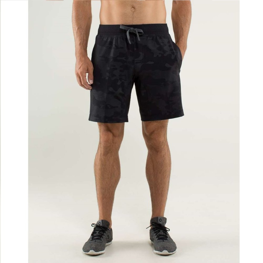 Lululemon Camo Embossed Anti Gravity Luon Gym Yoga Shorts